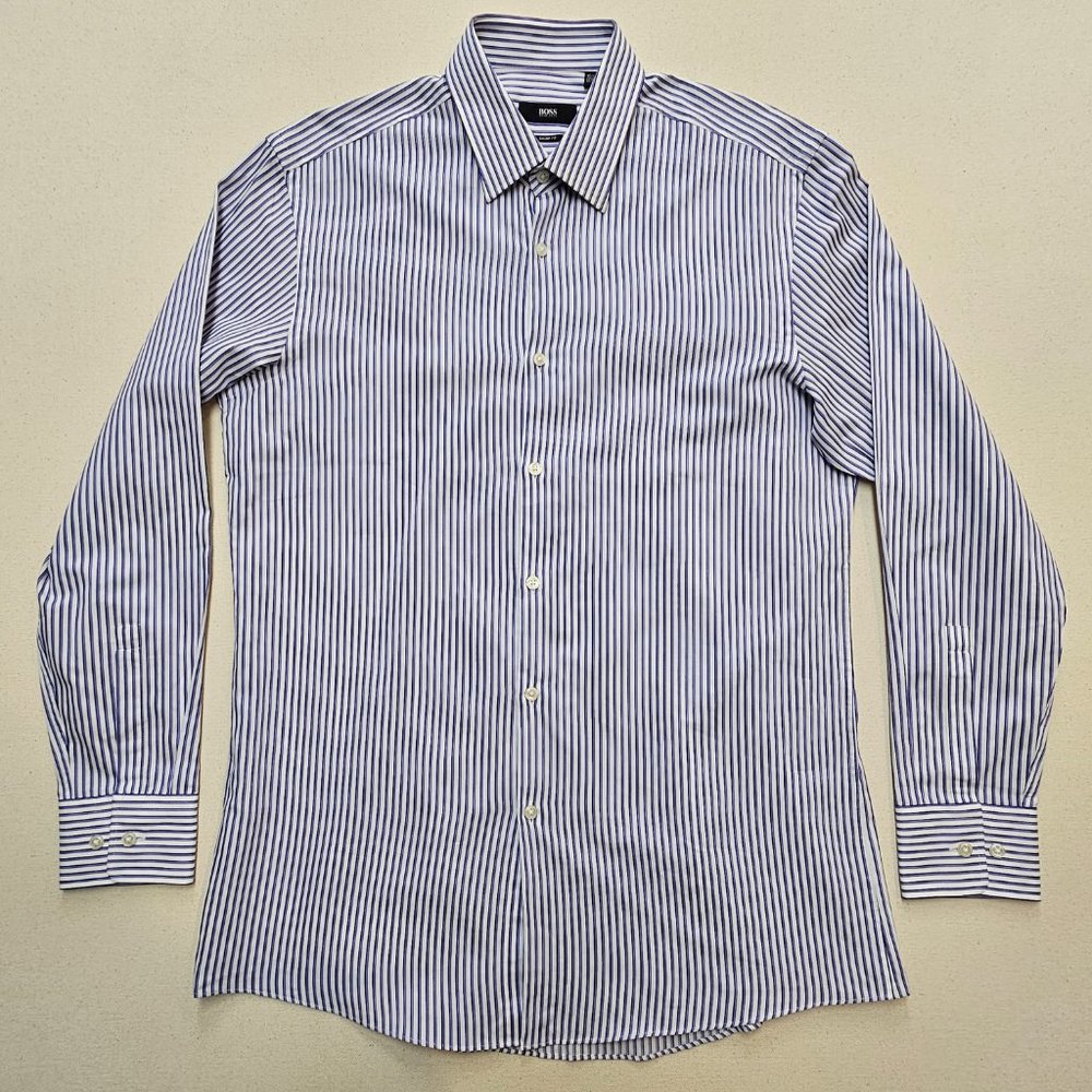 Hugo Boss Sharp Fit Button Down 15.5 - Picture 2 of 6
